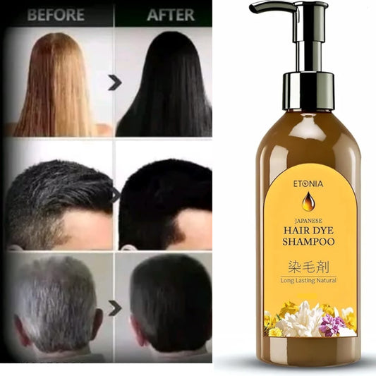 Japanese Long Lasting Natural Hair Dye Shampoo 100 ML (Buy 1 Get 1 Free)