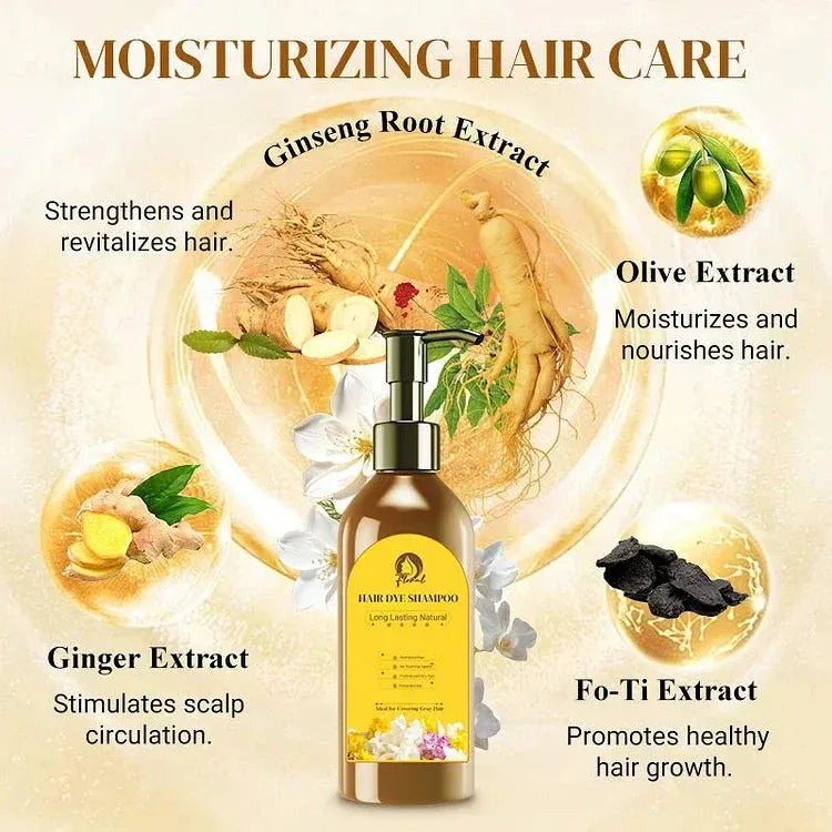 Japanese Long Lasting Natural Hair Dye Shampoo 100 ML (Buy 1 Get 1 Free)