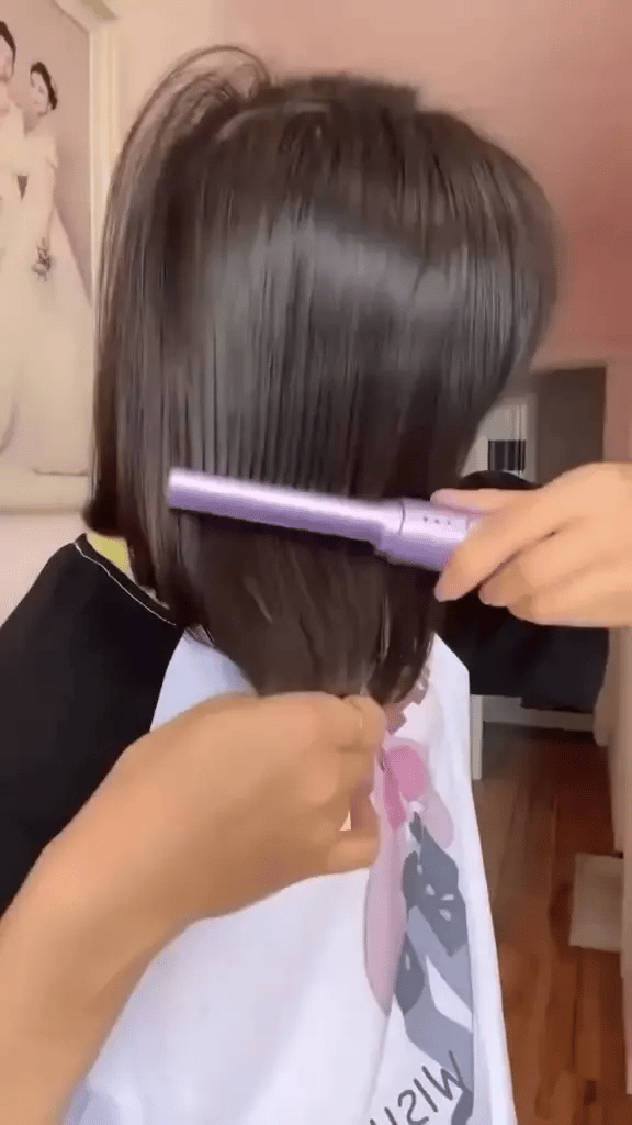 2 in 1 Rechargeable Hair Straightener